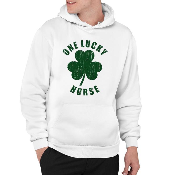 One Lucky Nurse Clover Happy St Patrick's Day  Hoodie
