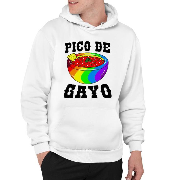 Pico De Gayo Rainbow Lgbt - Gay Pride Flag Salsa Hoodie