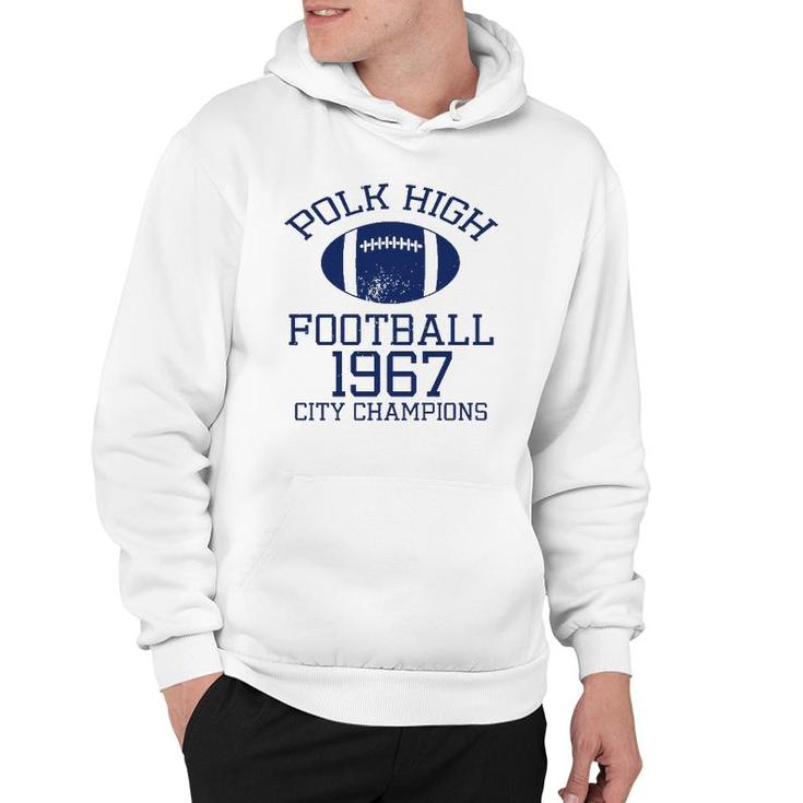 Polk High 33 Football Jersey 90S 80S Pullover Hoodie