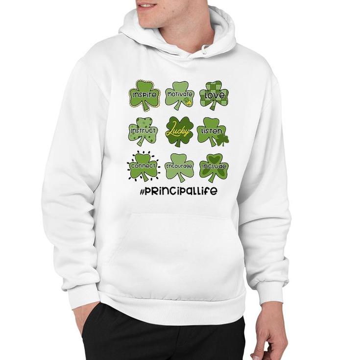 Principal Lucky Shamrock Patricks Day Hoodie