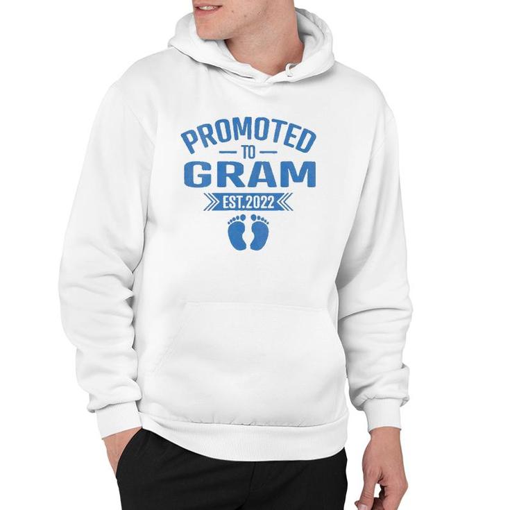 Promoted To Gram Est 2022 Mothers Day Grandma Gift For Women Hoodie