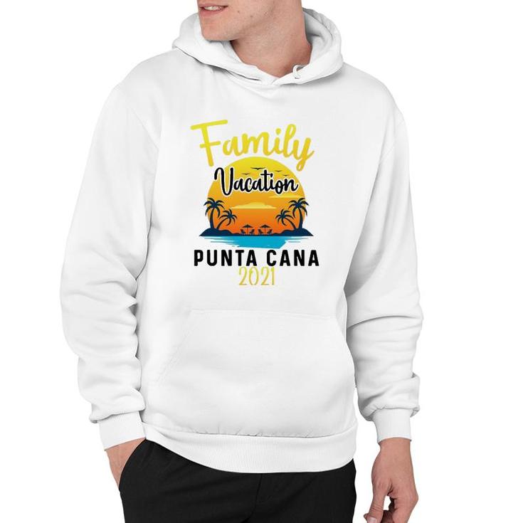 Punta Cana Family Vacation 2021 Matching Dominican Republic Hoodie