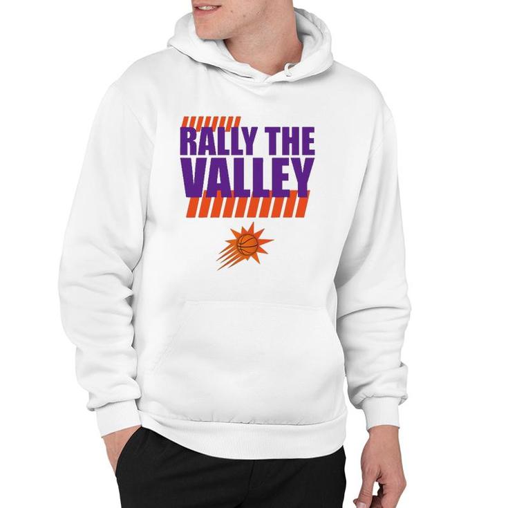 Rally In The Phx Valley Phx Az Basketball Hoodie