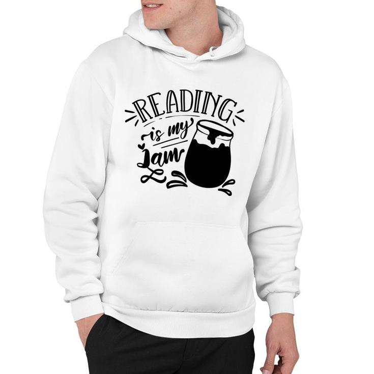 Reading Is My Jam Black Decoration Gifts Hoodie