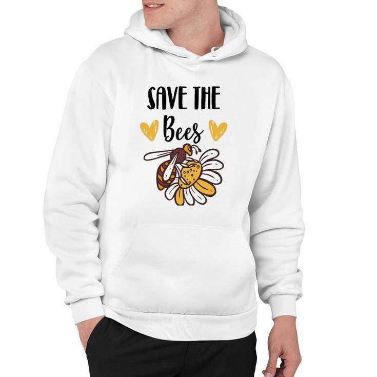 Save The Bees Honey Environmentalist Pullover Hoodie