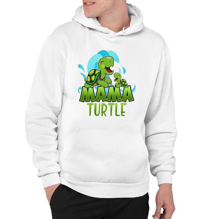 Sea Turtle Family Mama Child Mother Laughing Family Group Hoodie