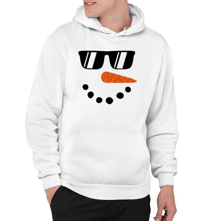 Snowman  For Boys Kids Toddlers Glasse Christmas Winter Premium Hoodie