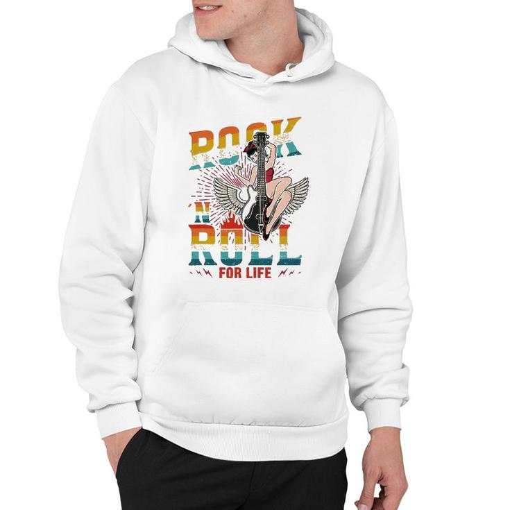 Sock Hop Costume Rock 'N' Roll For Life Greaser Babe And Men Hoodie