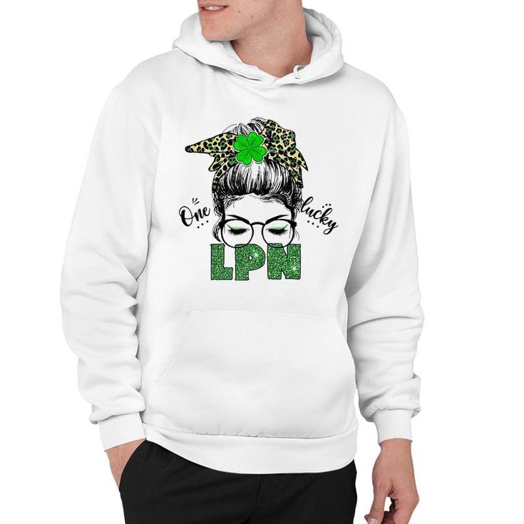 St Patricks Day One Lucky Lpn Hoodie