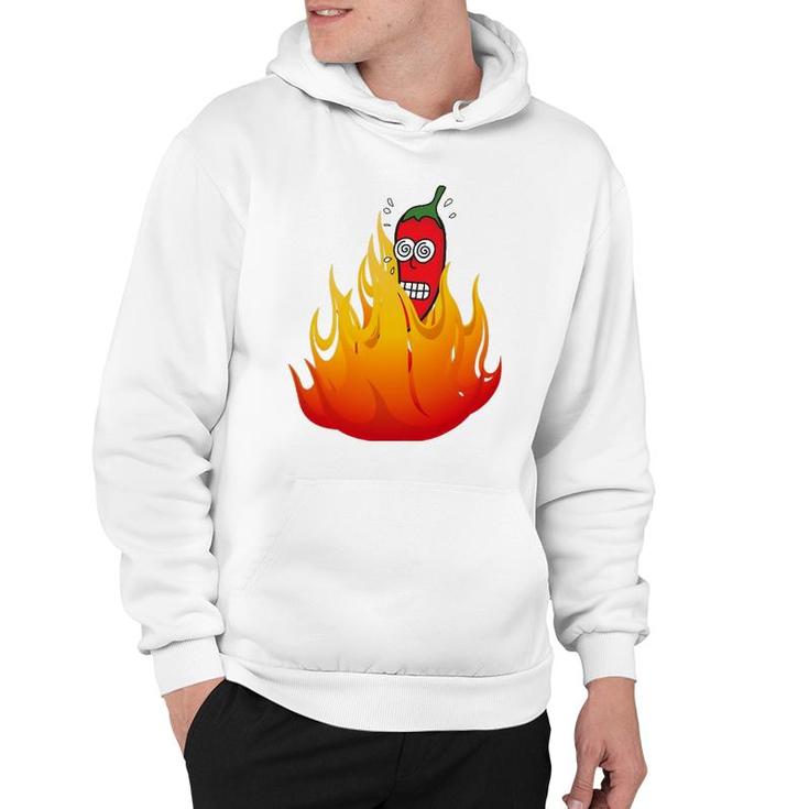 Super Hot Pepper Eating Contest Ghost Peppers Hoodie