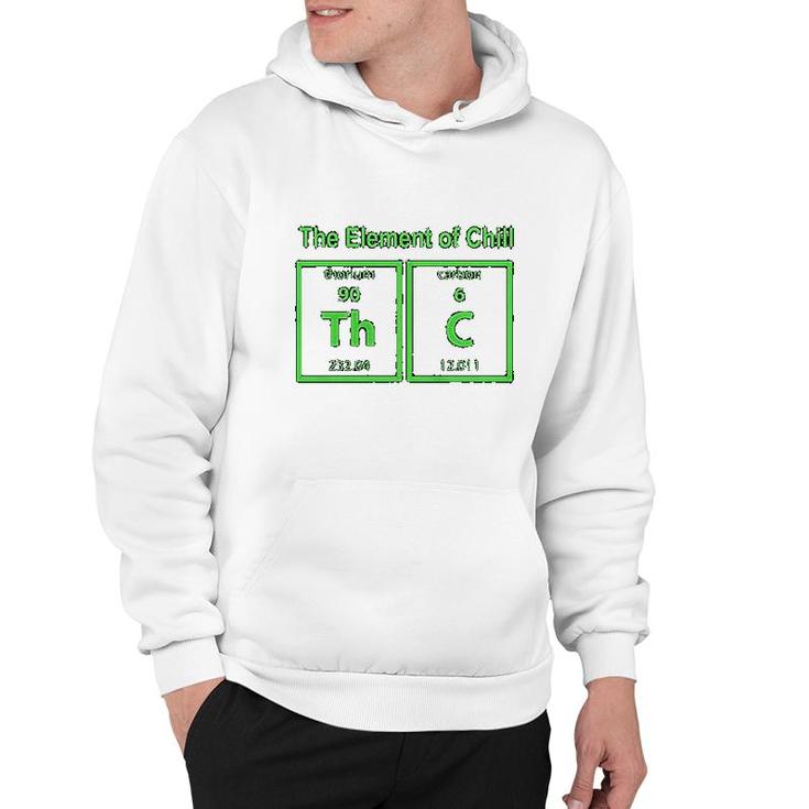 The Element Of Chill Funny Science Hoodie