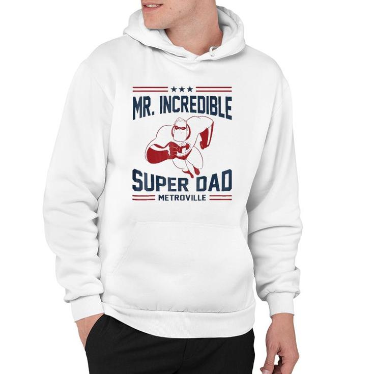 The Incredibles Mr Super Dad Metroville Hoodie