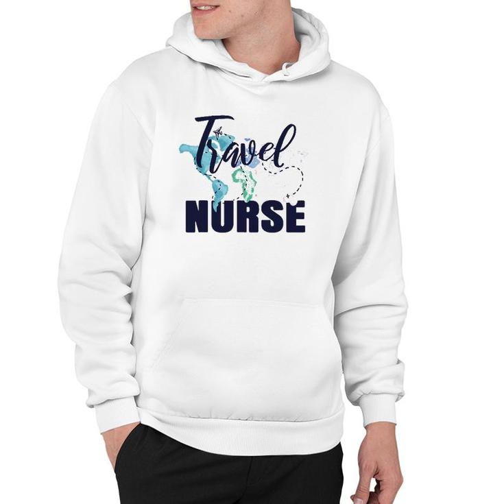 Travel Nurse Funny Rn Nursing Student Medical Assistant Gift Hoodie