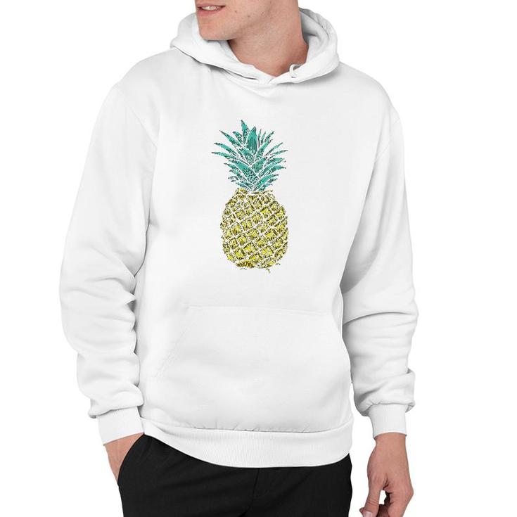 Trendy Tropical Pineapple Hoodie