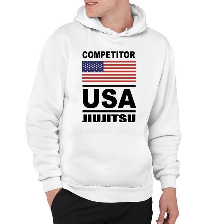 Usa Bjj Competitor Usa Jiu Jitsu Hoodie