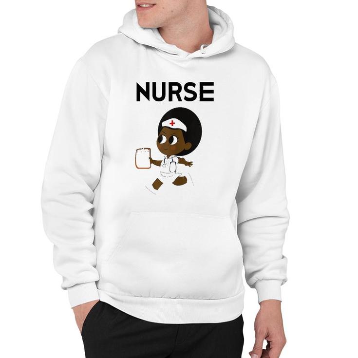 Womens Rn Cna Lpn Nurse Gifts Black Nurses Hoodie