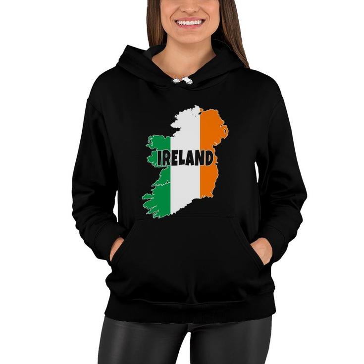 Irish Ireland Flag For Men Women Boys Girls Vacation  Women Hoodie