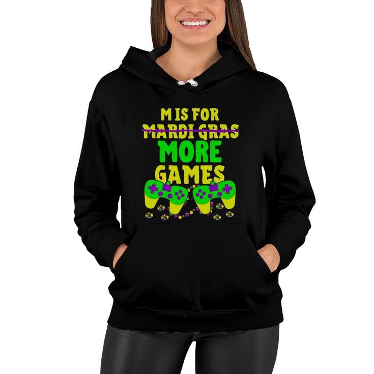 Mardi Gras Video Game Controller Awesome Boys Costume Kids Women Hoodie