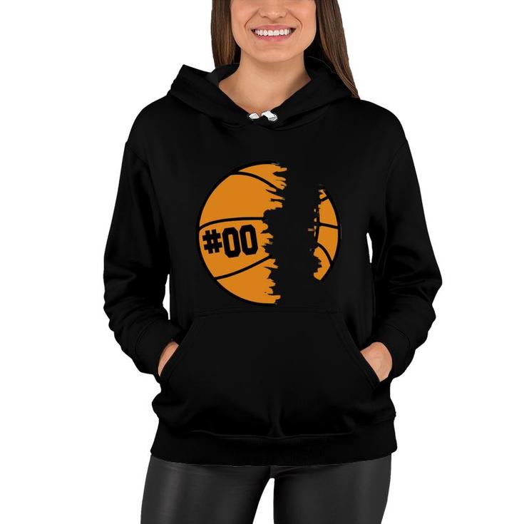 Sport Basketball Mom With Number Mothers Day Women Hoodie