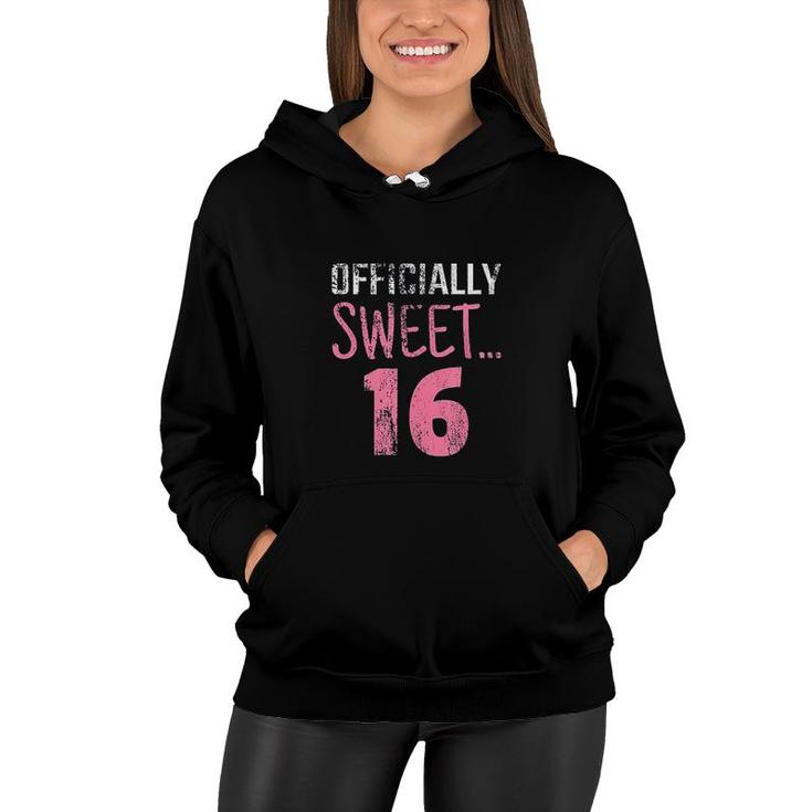 16th Birthday Gift Vintage 16 Years Amazing Women Hoodie Seseable UK