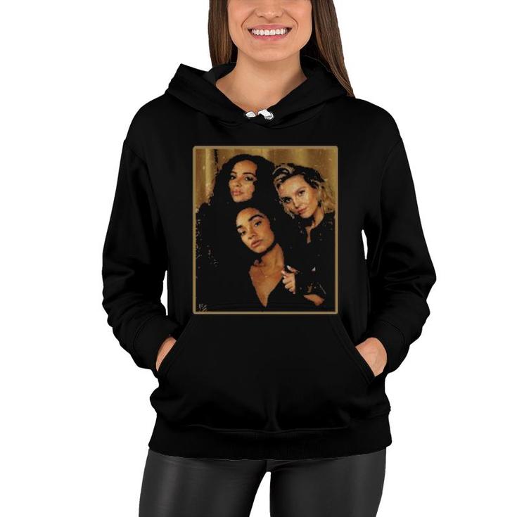  Three Girls Friends With Old Vibes  Women Hoodie