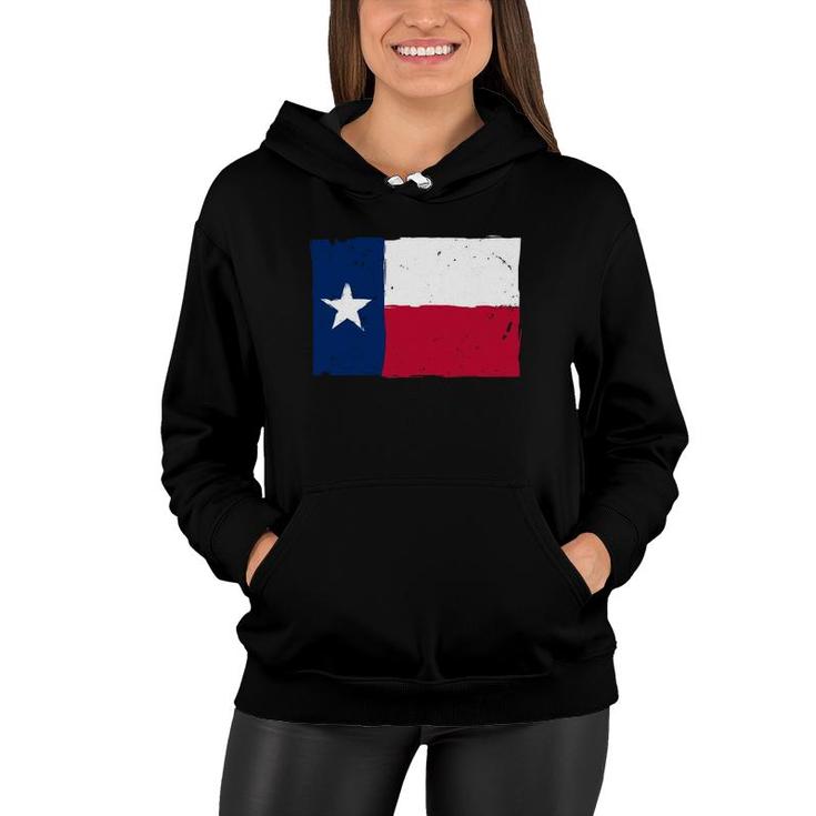 Vintage Texas Flag Taxan Usa Cowboy American State  Women Hoodie