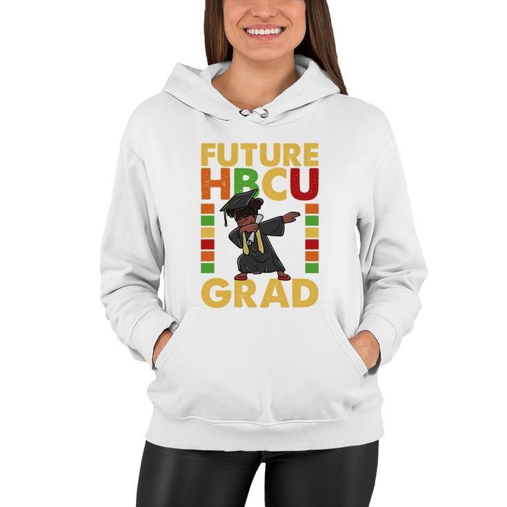 Future Hbcu Grad Alumni Graduate College Graduation Kids   Women Hoodie