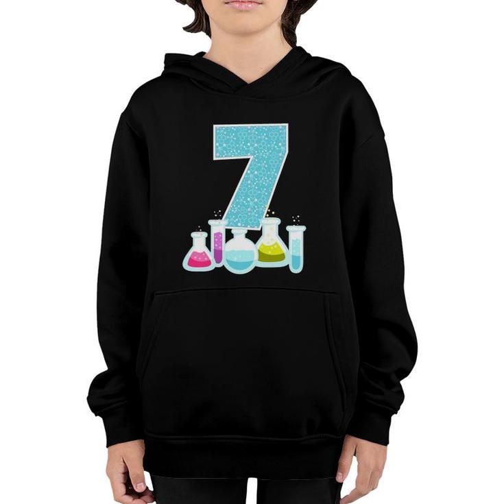 7Th Birthday Science Theme Party Science Experiments Science Youth Hoodie