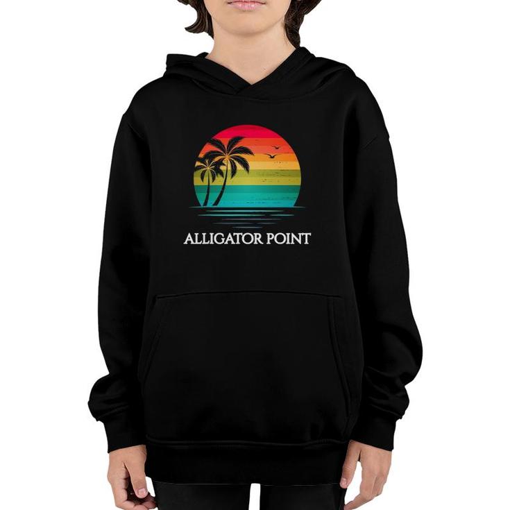 Alligator Point Florida Vacation Beach Family Group Gift Youth Hoodie