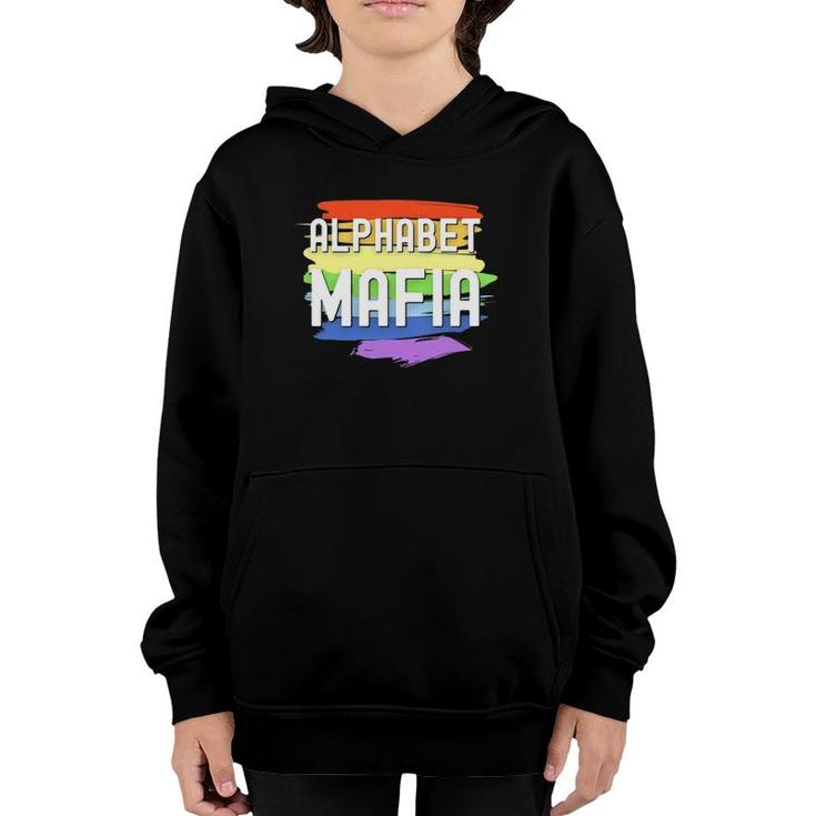 Alphabet Mafia Lgbtq Pride Sounds Gay I'm In For Lesbian Youth Hoodie