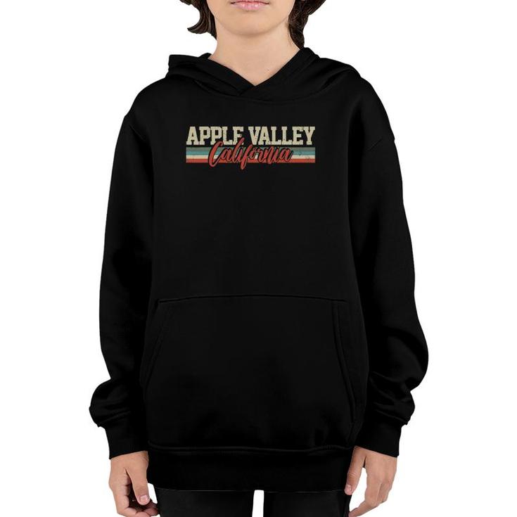 Apple Valley California Vintage Retro Youth Hoodie