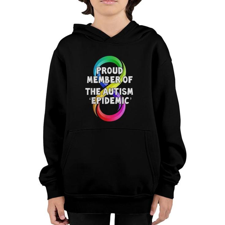 Autism Awareness Puzzle Pieces Quote Autism Awareness Youth Hoodie