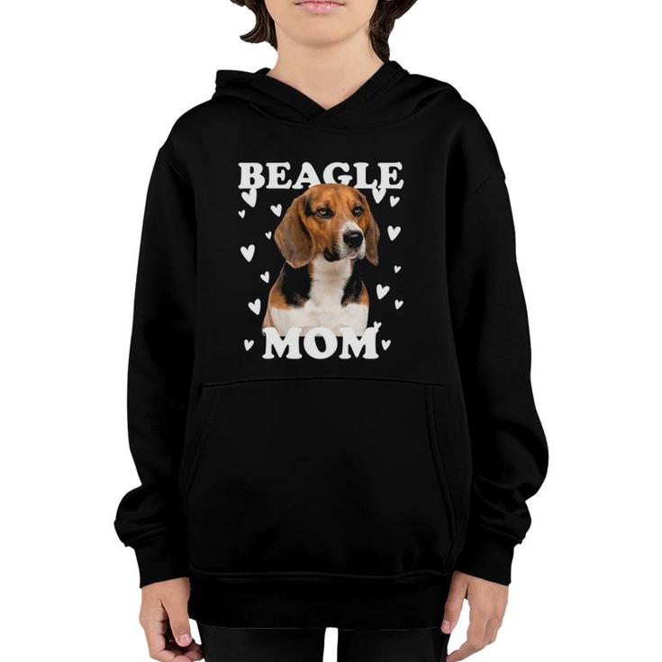 Beagle Mom Mummy Mama Mum Mommy Mother's Day Mother Youth Hoodie
