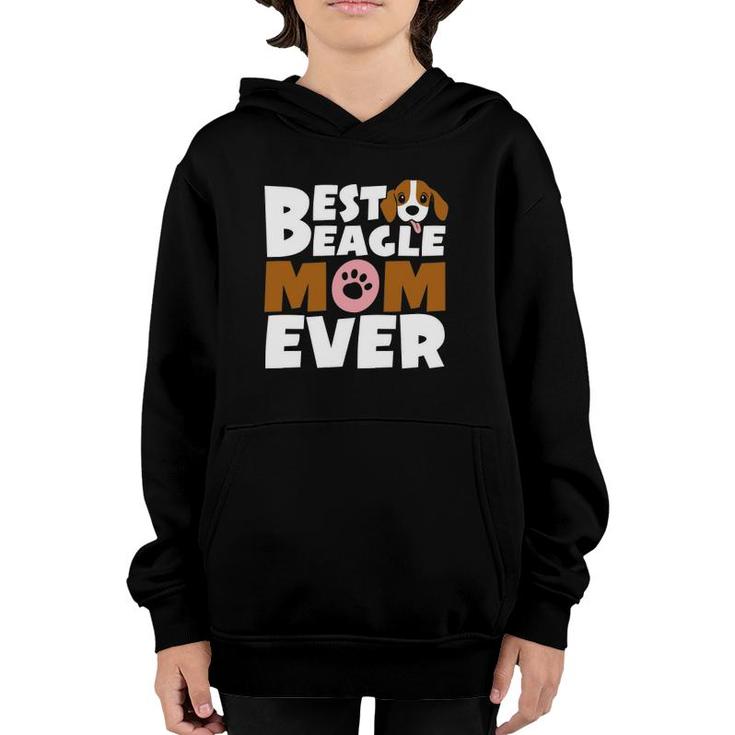 Best Beagle Mom Dog Lovers Gift  Youth Hoodie