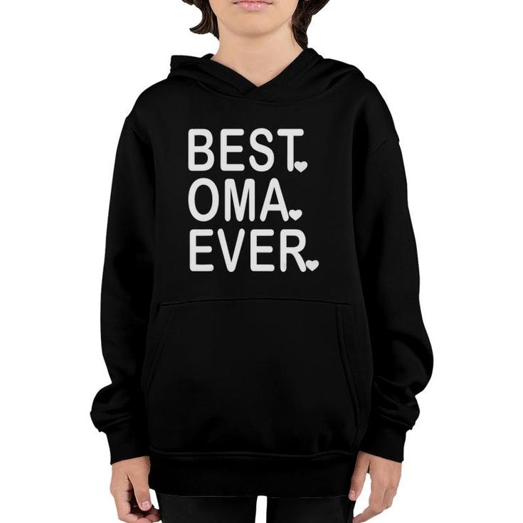 Best Oma Ever Mother's Day Mom Grandma Women Gift Youth Hoodie