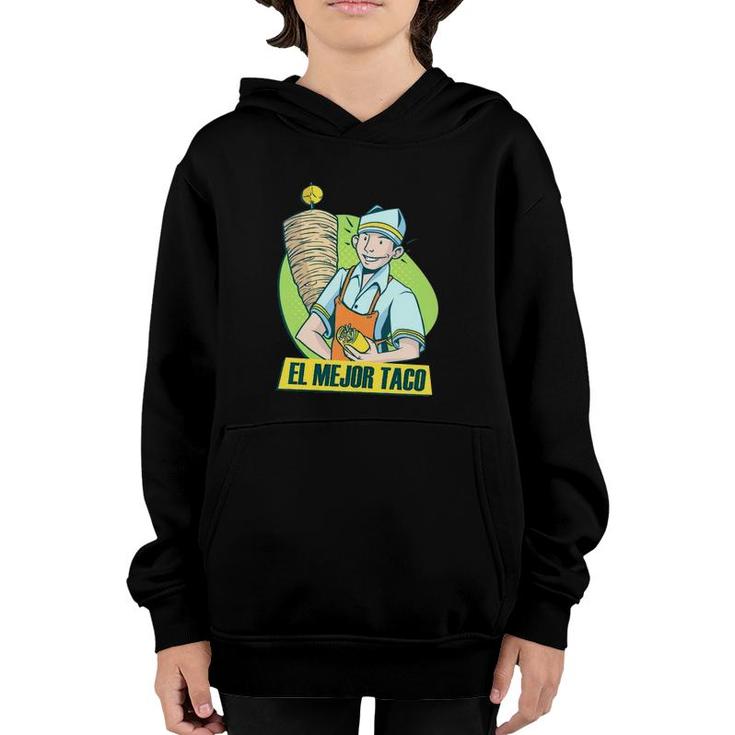 Best Taco El Mejor Taco Youth Hoodie
