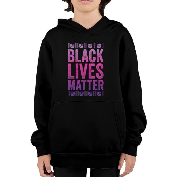 Black Lives Matter African American Black History Youth Hoodie