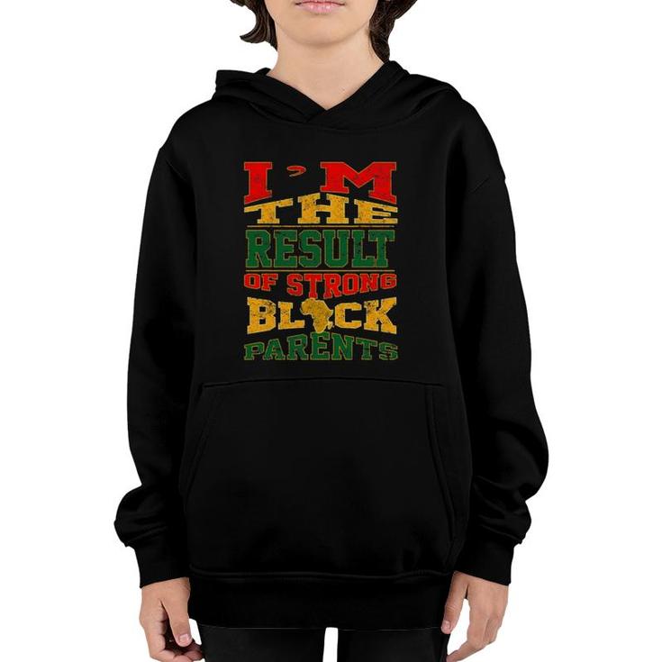 Black Parents Pro Black African American Youth Hoodie