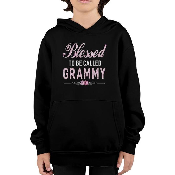 Blessed To Be Called Grammy Mother's Day Youth Hoodie