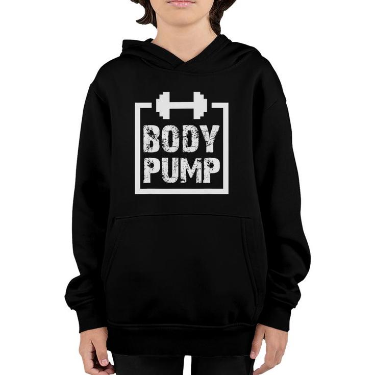 Body Pump Fitness Motivation -Bodybuilding Gym Youth Hoodie