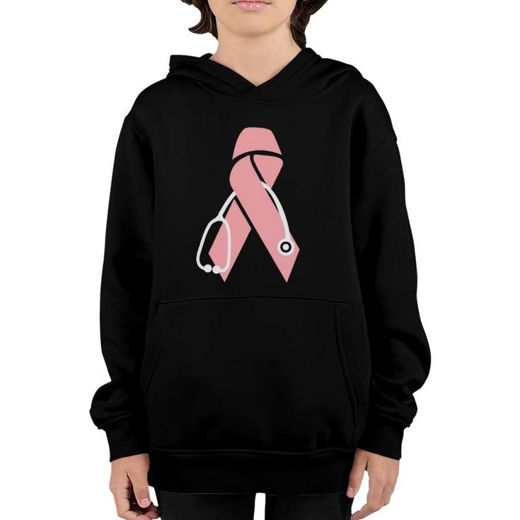 Breast Cancer Awareness Gift For Doctor Nurse Youth Hoodie