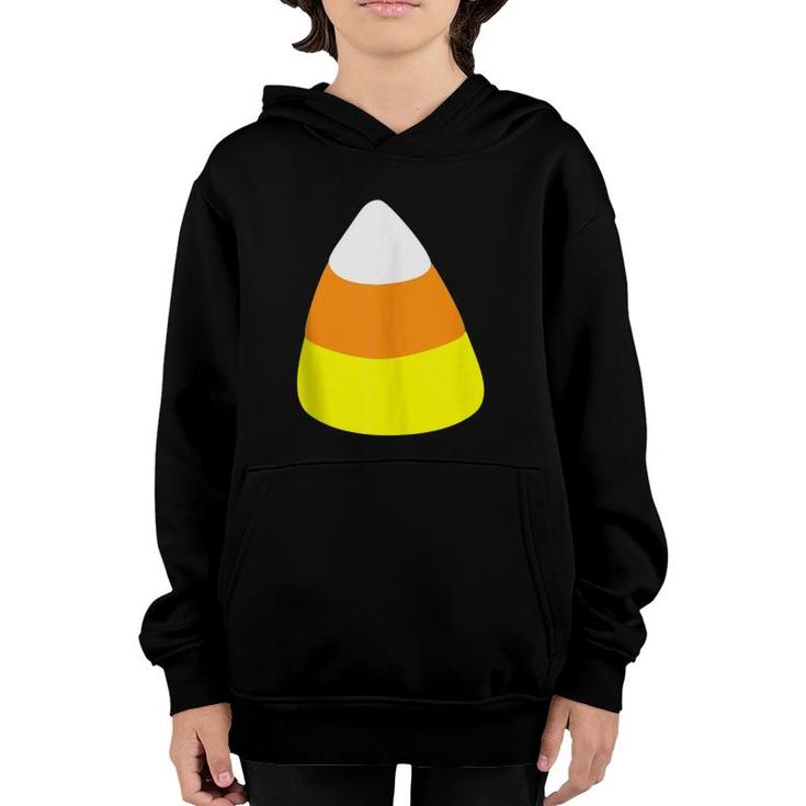 Candy Corn Witch Halloween Costumeadd Accessory Youth Hoodie