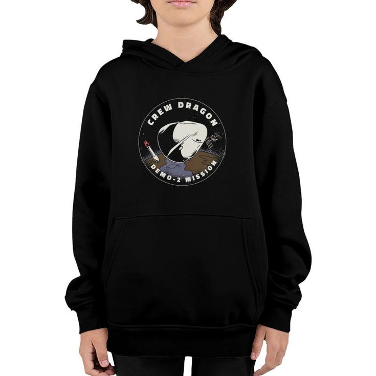 Crew Dragon Demo 2 Mission T Youth Hoodie