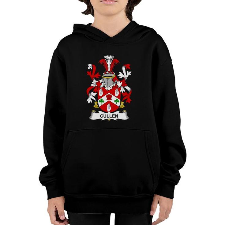 Cullen Coat Of Arms Family Crest Youth Hoodie