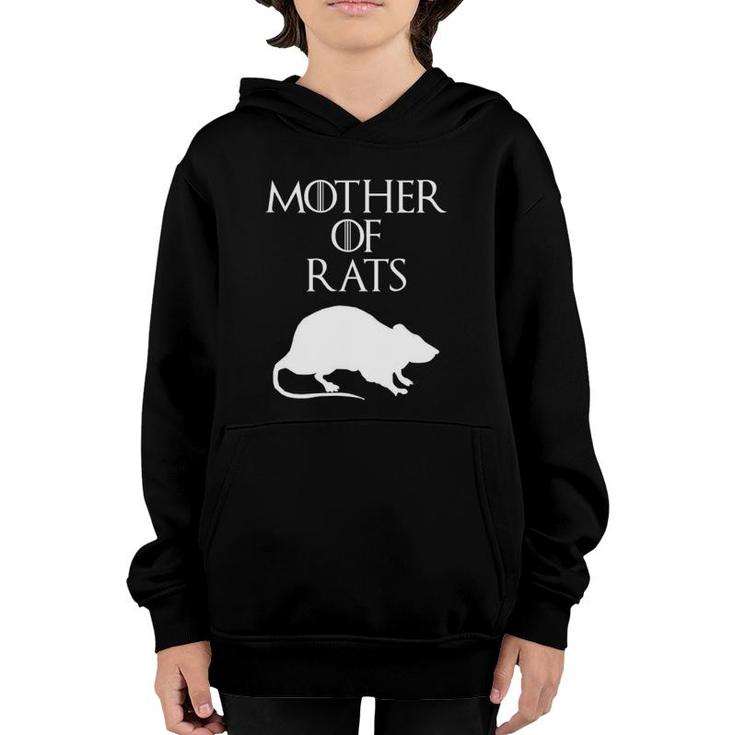 Cute & Unique White Mother Of Rats E010500 Ver2 Youth Hoodie