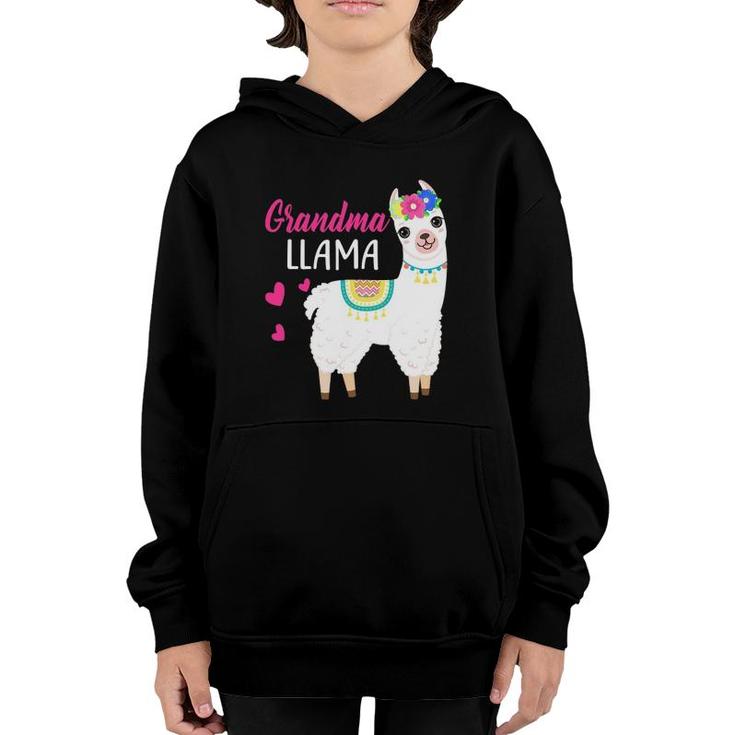 Cute Grandma Llama  For Women Youth Hoodie