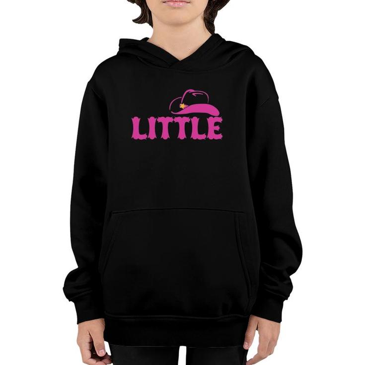 Cute Little Funny Family Matching Gbig Big Little Sorority Youth Hoodie