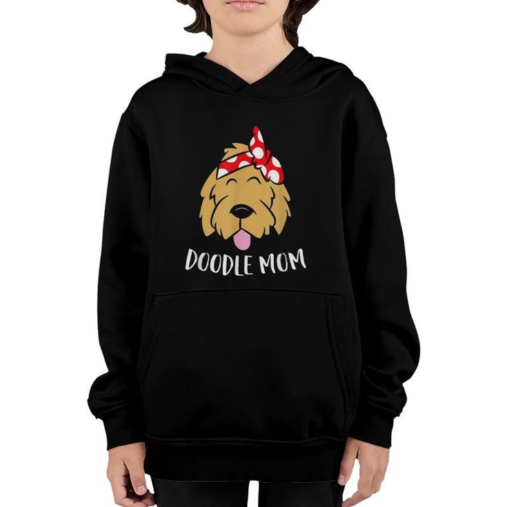 Doodle Mom Goldendoodle Mother Doodle Mama Youth Hoodie