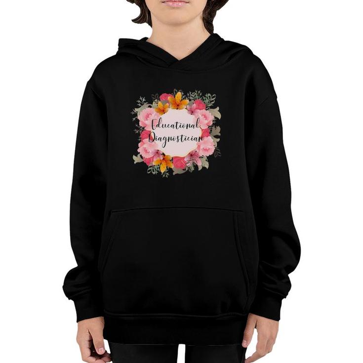 Educational Diagnostician Special Education Teacher Youth Hoodie