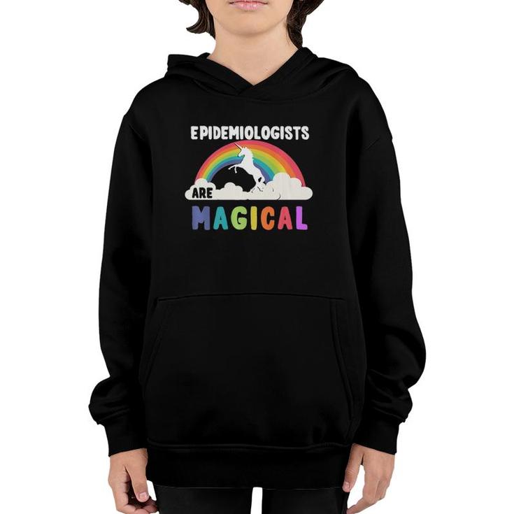 Epidemiologists Are Magical Premium Unicorn Youth Hoodie
